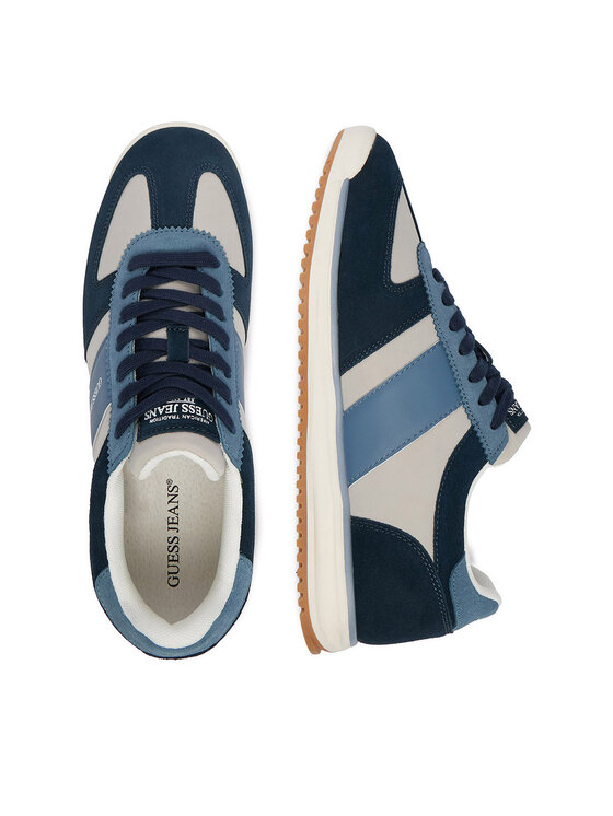 Guess Jeans Guess Jeans Sneakersy EO-DELAND-01 WE Niebieski