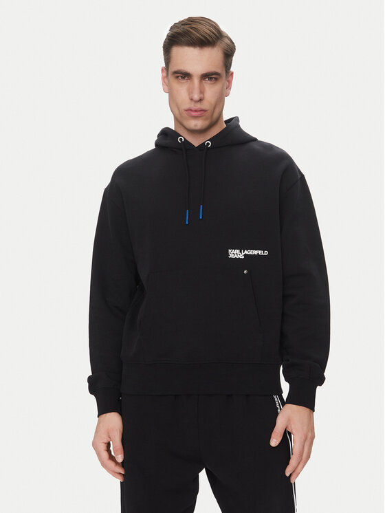 Karl Lagerfeld Jeans Karl Lagerfeld Jeans Sweatshirt A2M20030 Schwarz Relaxed Fit