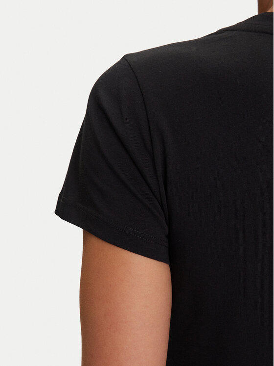 Liu Jo Sport Liu Jo Sport T-Shirt TF5287 JS923 Czarny Regular Fit