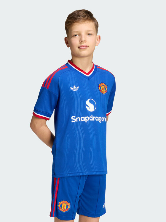 adidas adidas Koszulka techniczna 171570 Niebieski jasny Regular Fit