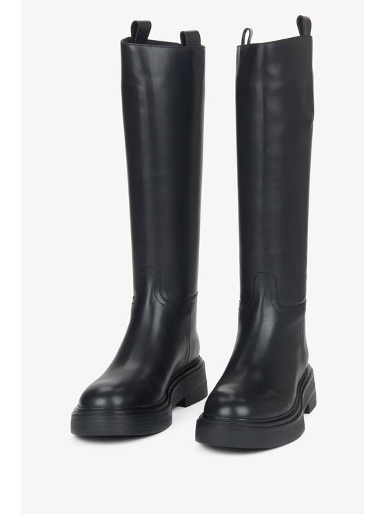 Estro Estro Μπότες ER00115913 Μαύρο