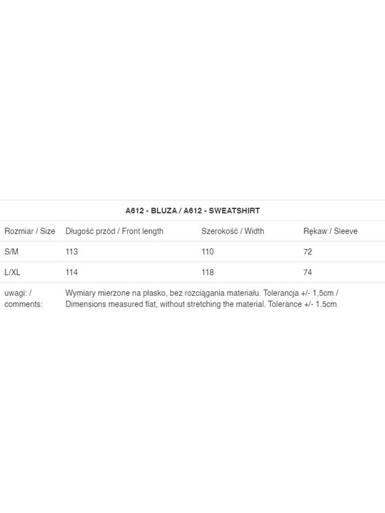Awama Awama Mikina A612 Čierna Basic Fit