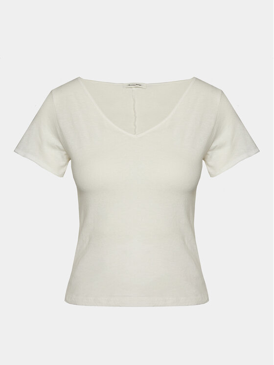 American Vintage American Vintage Футболка Aksun AK02DE24 Білий Regular Fit