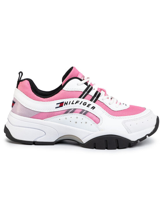Tommy Jeans Laisvalaikio batai Heritage Tommy Jeans Wmns Runner EN0EN00792  Balta • Modivo.lt