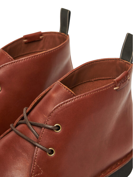 Polo Ralph Lauren Polo Ralph Lauren Gležnjače Talan Leather Chukka Boot 812913548001 Smeđa