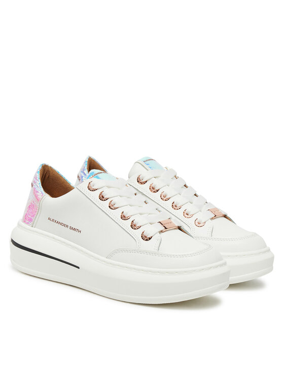 Alexander Smith Alexander Smith Sneakersy Lancaster ASBBLSW 1896 Biela
