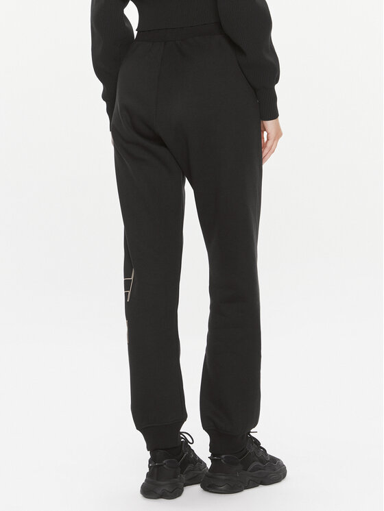 Calvin Klein Jeans Calvin Klein Jeans Melegítő alsó Bold Monologo J20J222606 Fekete Relaxed Fit