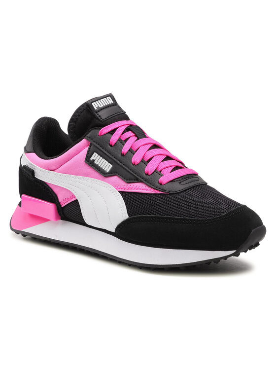 pink and purple pumas