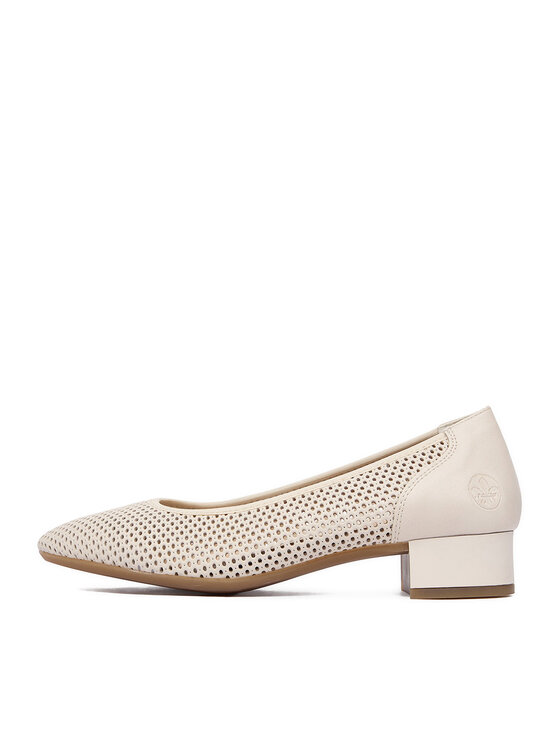 Rieker Rieker Pantofi pumps CEO-43459-60 Bej deschis