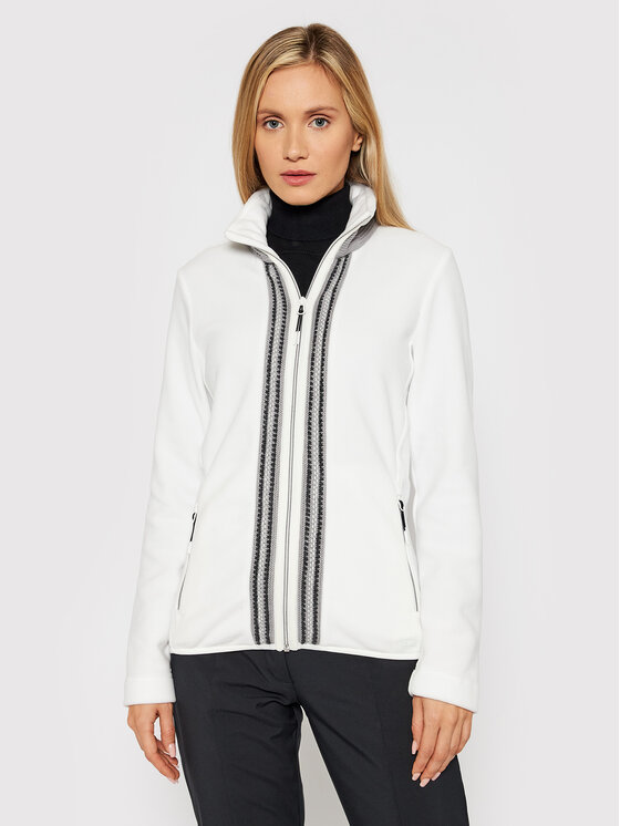CMP Полар 31J3456 Бял Regular Fit
