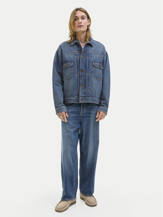 Jack&Jones Jack&Jones Jeansjacke Miles 12283761 Blau Regular Fit