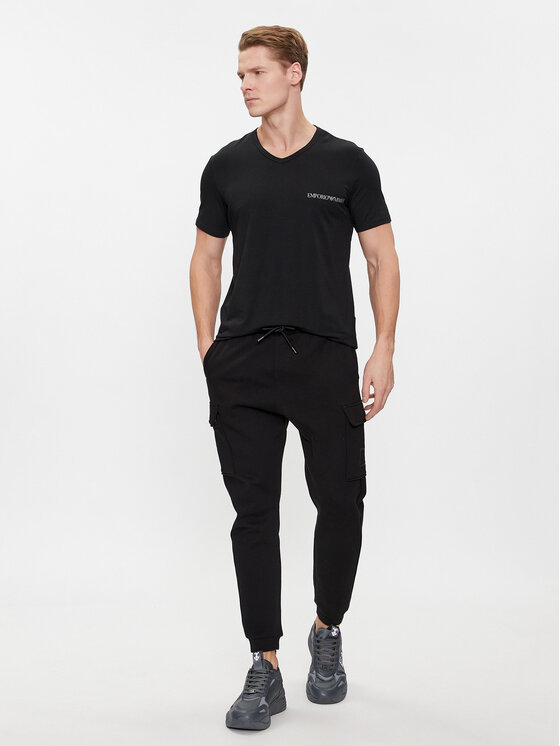 Emporio Armani Underwear Emporio Armani Underwear 2-dílná sada T-shirts 111849 4R717 07320 Černá Regular Fit