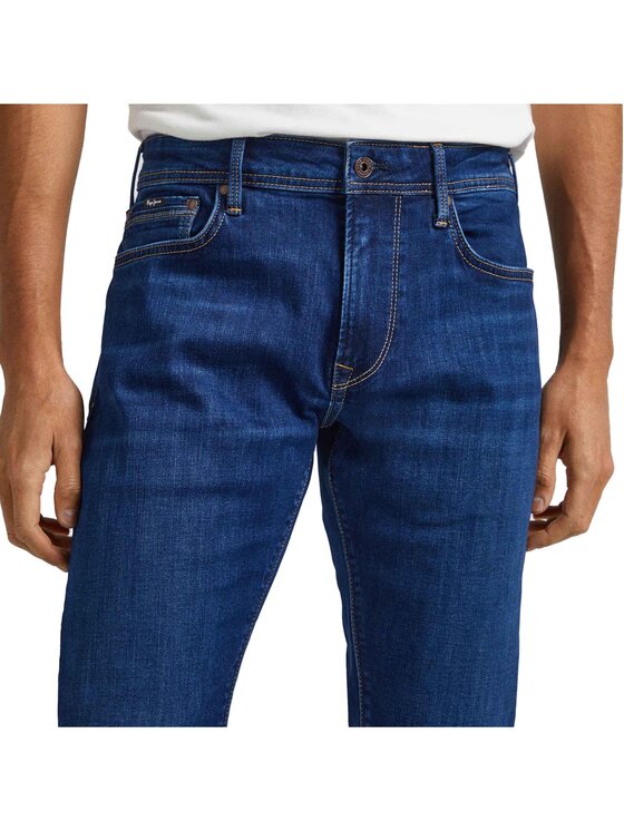 Pepe Jeans Pepe Jeans Jeansy 25580 Niebieski Slim Fit