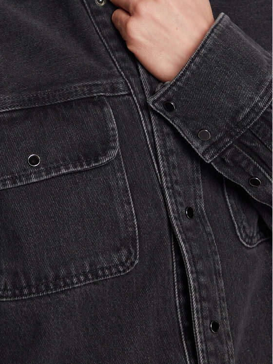 Samsøe Samsøe Samsøe Samsøe Giacca di jeans Ellen F22400111 Nero Regular Fit