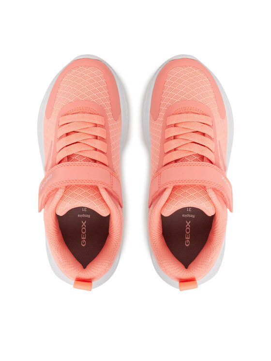Geox Geox Sneakersy J Sprintye J45FWA 1450 C7050 S Koralowy