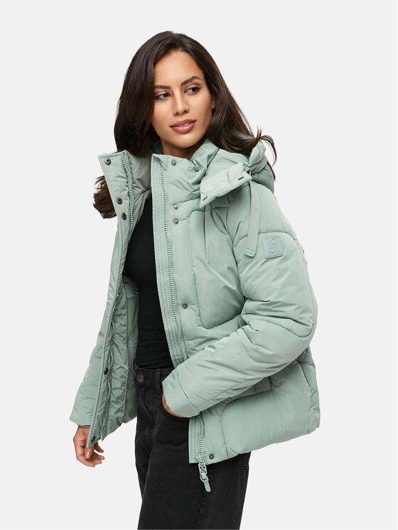Navahoo Navahoo Kurtka zimowa Zauberlicht Zielony Regular Fit