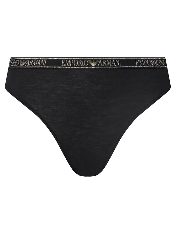 Emporio Armani Underwear Emporio Armani Underwear 2er-Set klassische Damenslips EW000403 AF10889 MC005 Schwarz