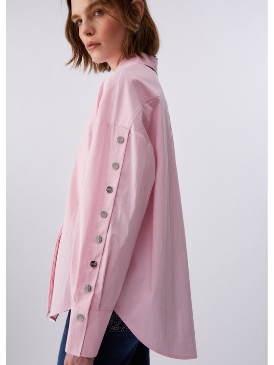Liu Jo Liu Jo Camicia WA6112T039A32802 Rosa Regular Fit