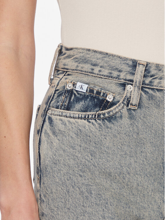 Calvin Klein Jeans Calvin Klein Jeans Джинси High Rise Straight J20J222455 Cиній Straight Fit