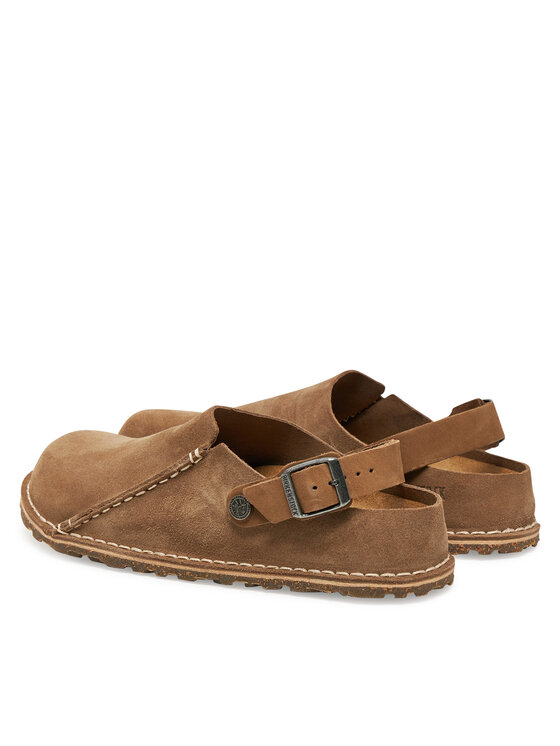 Birkenstock Birkenstock Klapki Lutry Premium 1025297 Beżowy