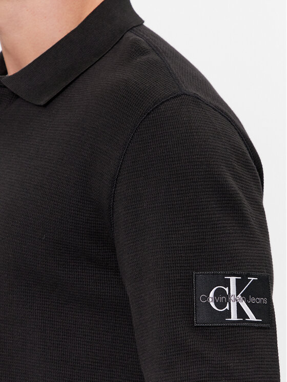 Calvin Klein Jeans Calvin Klein Jeans Polokošile J30J324961 Černá Regular Fit
