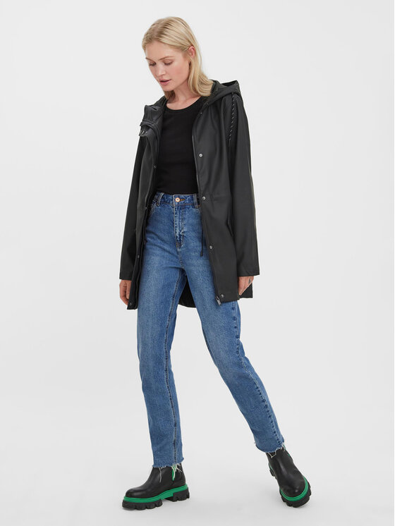 Vero Moda Vero Moda Vodootporna jakna Malou 10266982 Crna Regular Fit