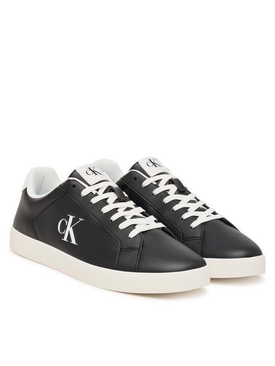 Calvin Klein Calvin Klein Сникърси 3 Cupsole Derby Pu Smo HM0HM02458 Черен