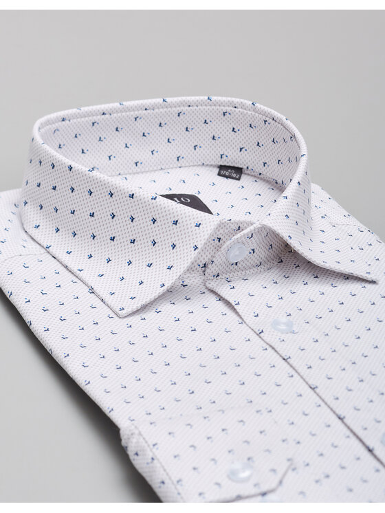 Borgio Borgio Koszula calimera Biały Classic Fit