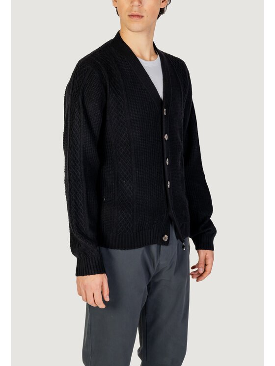 HAMAKI-HO HAMAKI-HO Cardigan MI3114H Nero Regular Fit