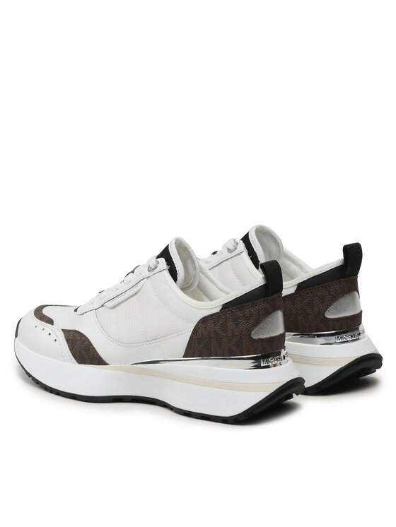MICHAEL Michael Kors MICHAEL Michael Kors Laisvalaikio batai Flynn Trainer 43S3FYFS7D Balta