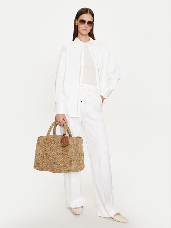 Manebi Manebi Ročna torba Sunset Bag Large V 2.2 AC Bež