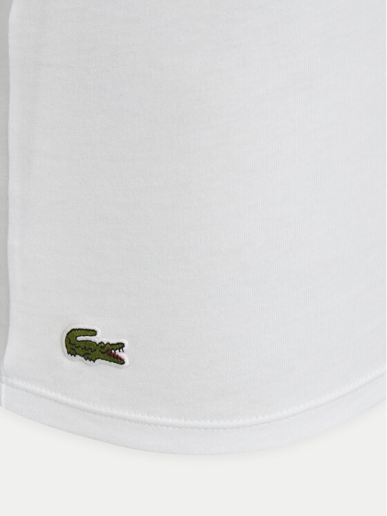 Lacoste Lacoste Set od 3 majice TH9007 Bijela Slim Fit