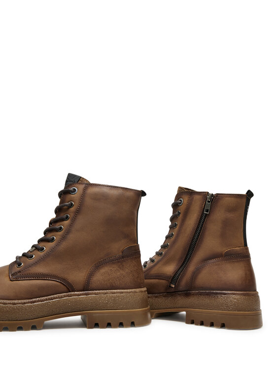 Pepe Jeans Pepe Jeans Turistická obuv PMS50258 Hnědá