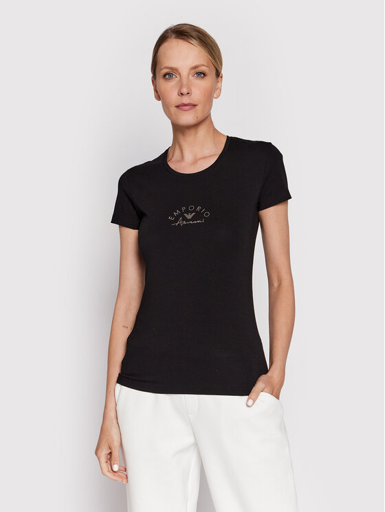 T-shirt 163139 2R223 00020 Nero Slim Fit