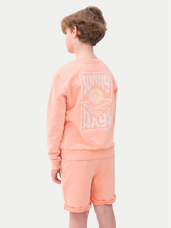 4F 4F Felpa 4FJWSS24TSWSM0936 Arancione Regular Fit