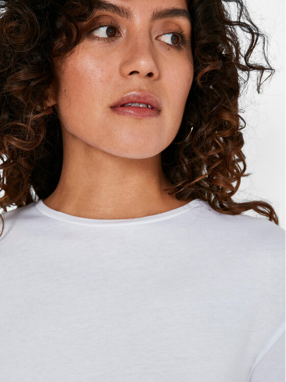 Noisy May Noisy May T-Shirt 27010978 Weiß Relaxed Fit