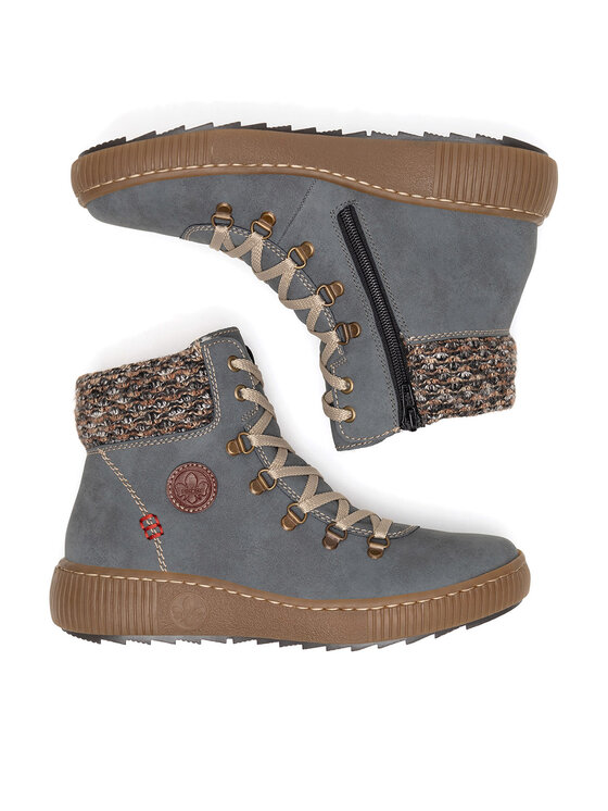 Rieker Rieker Stiefeletten Z6648-14 Blau