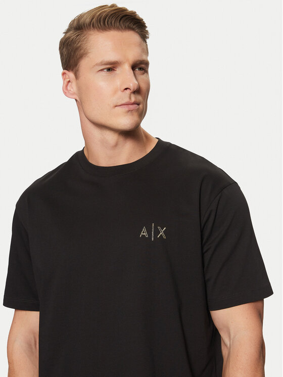 ARMANI EXCHANGE 半袖 Tシャツ XM000327 AF10364 Armani Exchange T-shirt XM000327 AF10364 UC001 Nero Regular