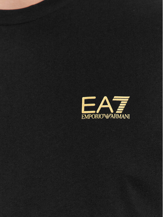 EA7 Emporio Armani EA7 Emporio Armani T-shirt 8NPT18 PJ02Z 0208 Nero Regular Fit