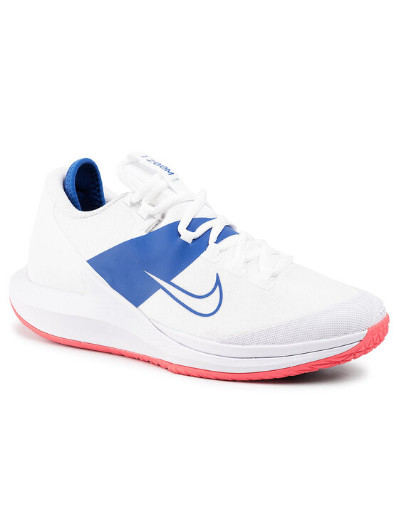 Nike Nike Čevlji za tenis Nikecourt Air Zoom Zero Hc AA8018 103 Bela
