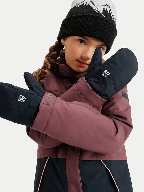 Roxy Roxy Γάντια για snowboard Jetty Solid Mitt ERGHN03050 Μαύρο