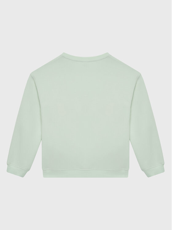 Guess Guess Sweatshirt J3GQ08 FL04P Grün Regular Fit