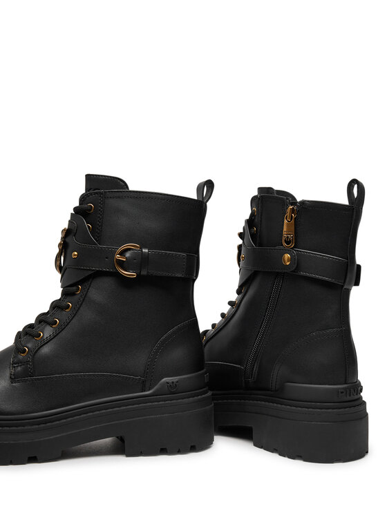 PINKO PINKO Schnürstiefeletten Mia 07 SD0147 P001 Schwarz