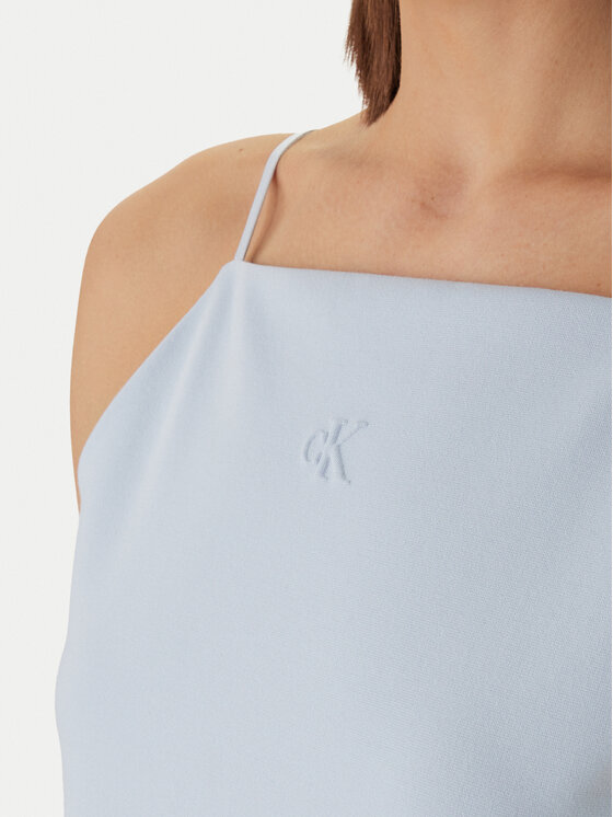 Calvin Klein Jeans Calvin Klein Jeans Top Ponte LV044F206G Plava Slim Fit