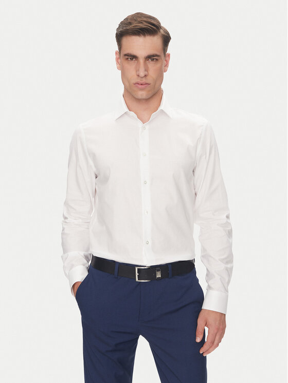 Calvin Klein Calvin Klein Cămașă LV019EU021 Alb Regular Fit