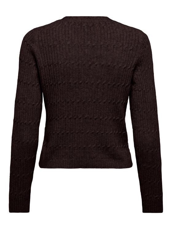 ONLY ONLY Kardigan Katia 15310902 Pruun Regular Fit