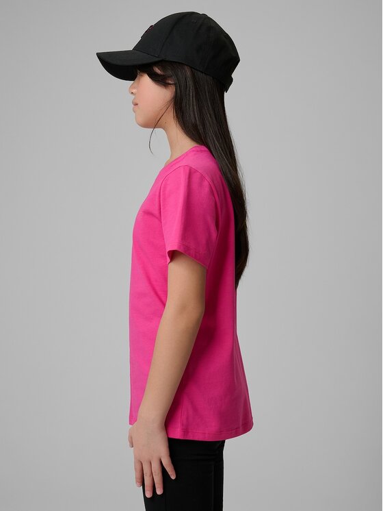 4F 4F T-shirt 4FJRSS26TTSHF3554-54S Rosa Regular Fit