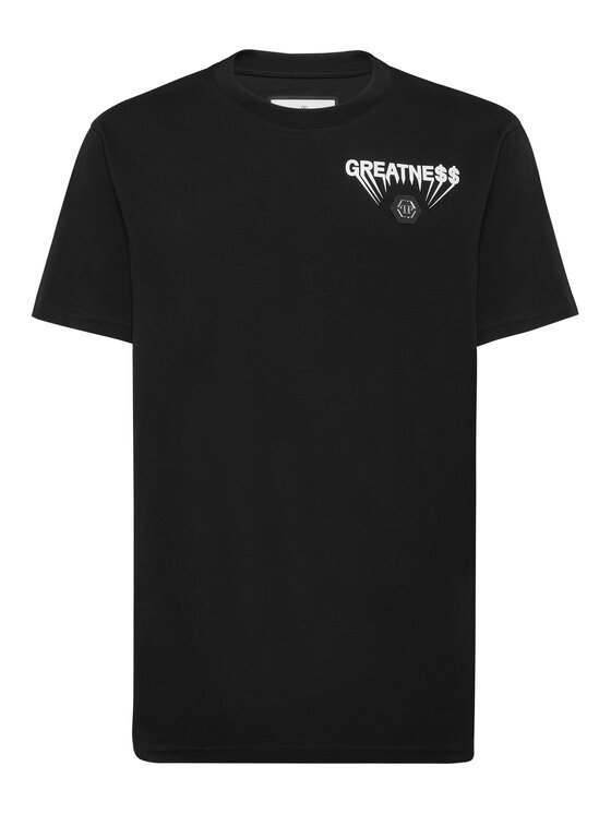 PHILIPP PLEIN PHILIPP PLEIN T-Shirt 26261 Czarny Regular Fit