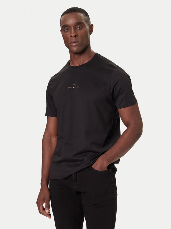 Paul&Shark Paul&Shark Majica 99311008 Črna Regular Fit