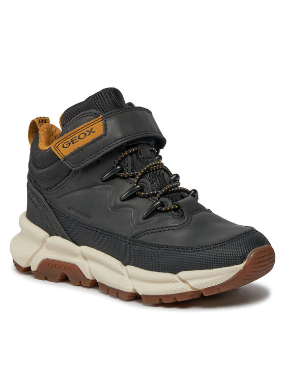 Geox Geox Ботуши J Flexyper Plus Boy J36LCG 0MEFU C9241 M Черен